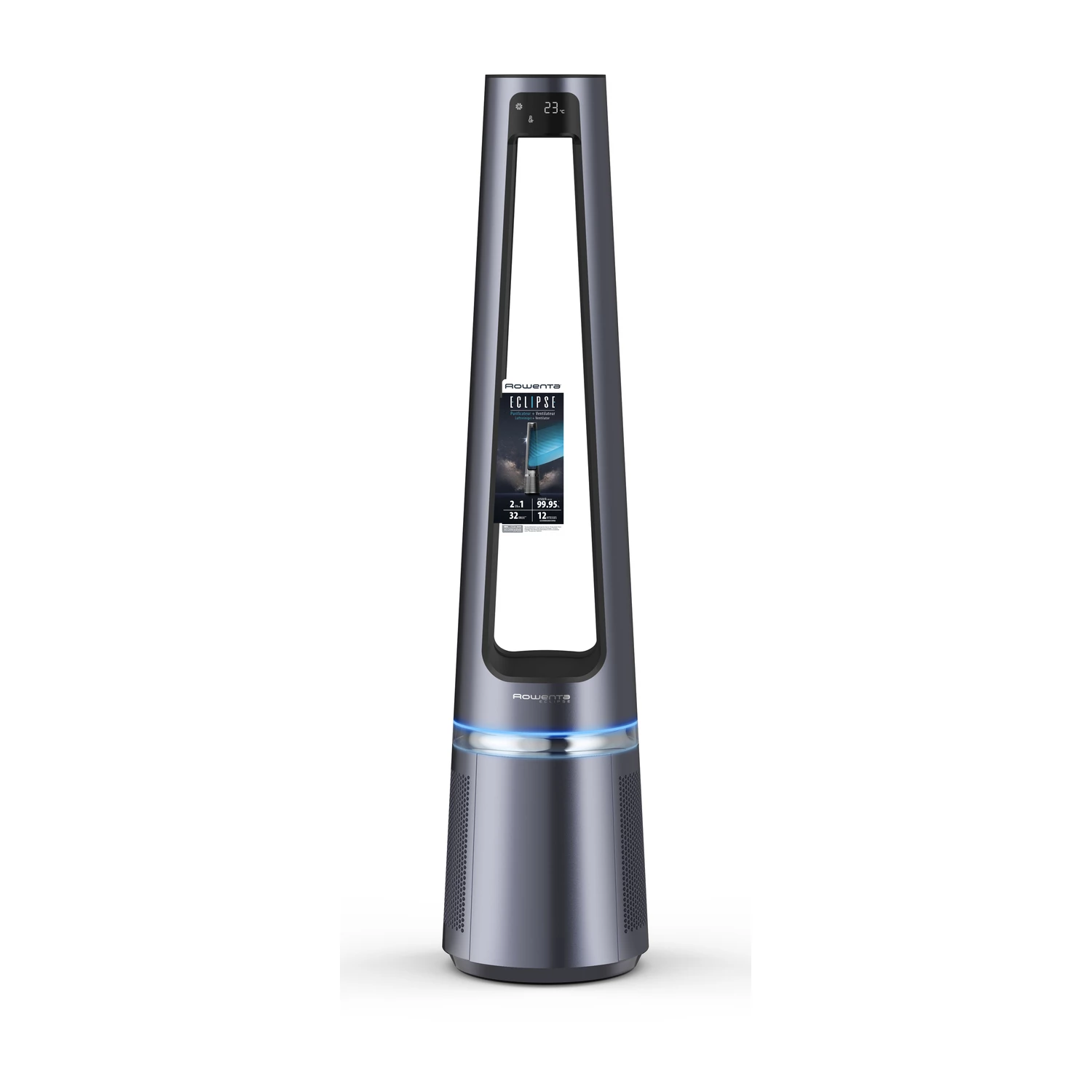 Purificateur d'air, ventilateur ROWENTA QU5030F0 Eclipse – Image 7