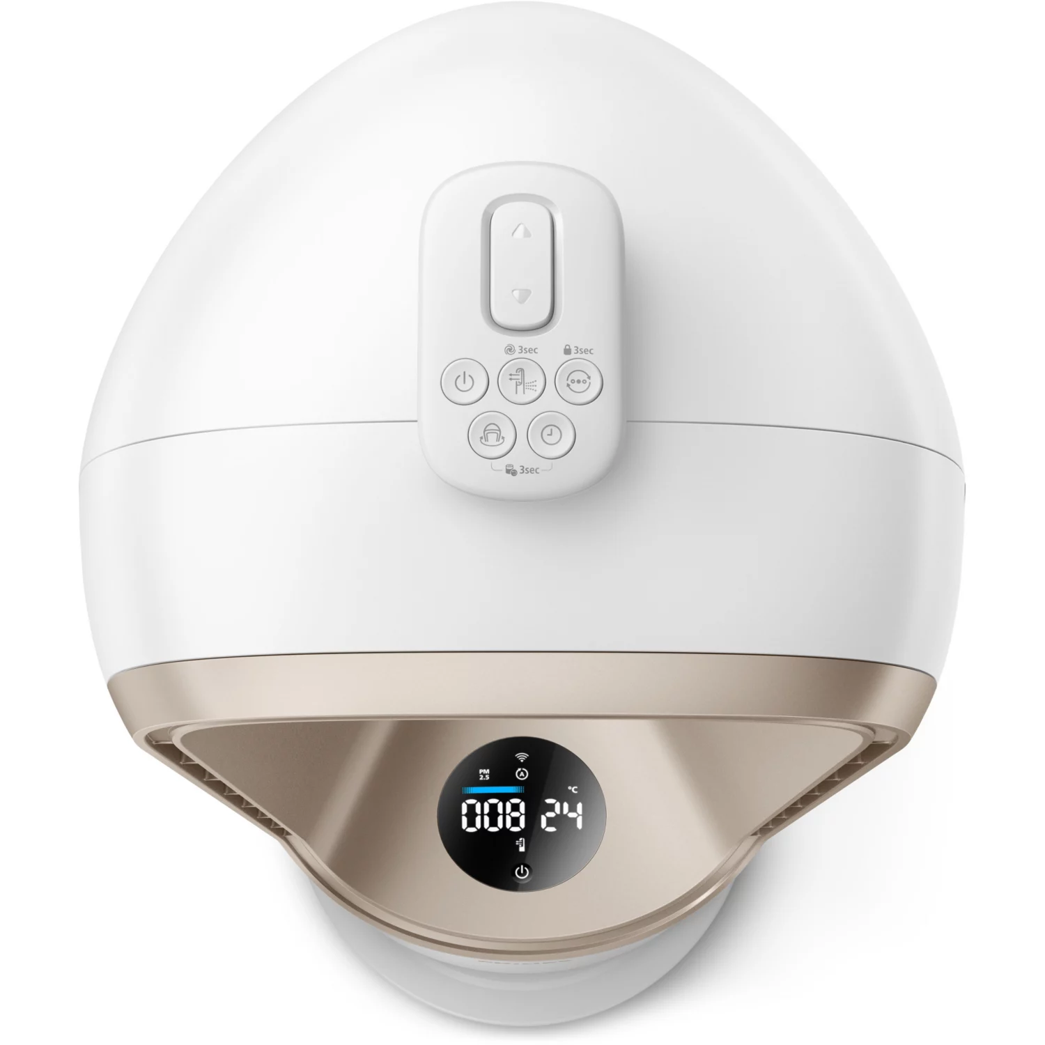 Purificateur d'air, ventilateur, chauffage PHILIPS AMF870/16 3-en-1 Série 8000, jusqu'à 70 m², Blanc – Image 4