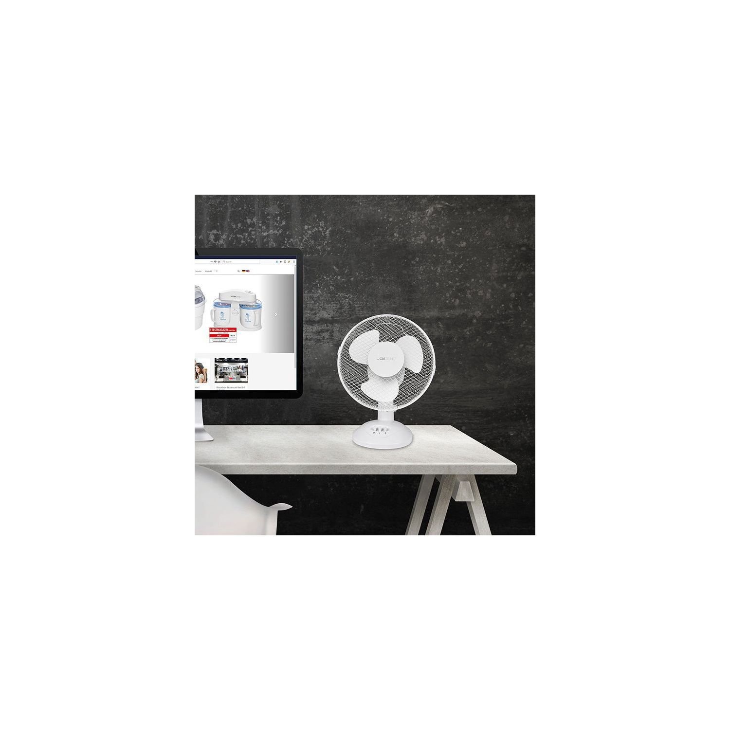 Ventilateur CLATRONIC VL3601-blanc – Image 8