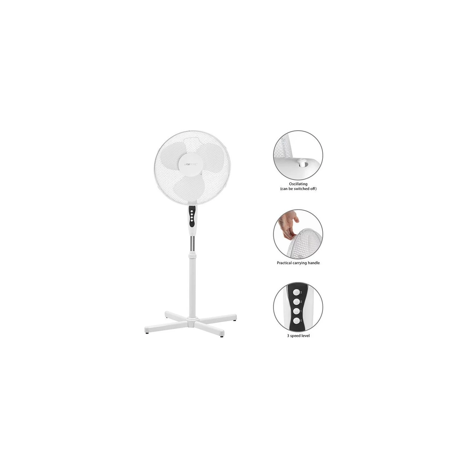 Ventilateur CLATRONIC VL3603S-blanc – Image 4