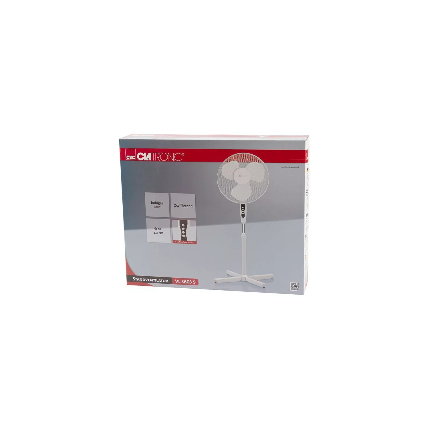 Ventilateur CLATRONIC VL3603S-blanc – Image 9