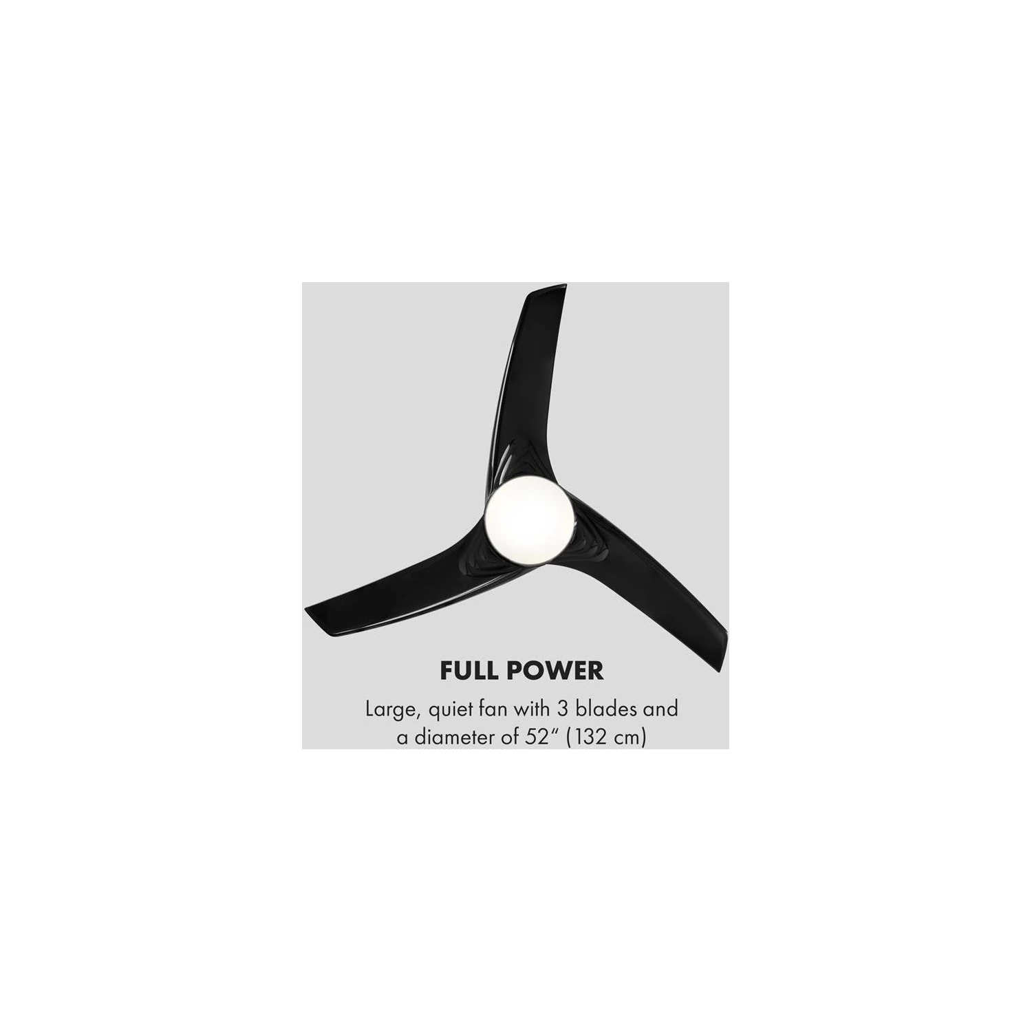 Ventilateur KLARSTEIN Figo - 2 en 1 - 55W - Noir – Image 6