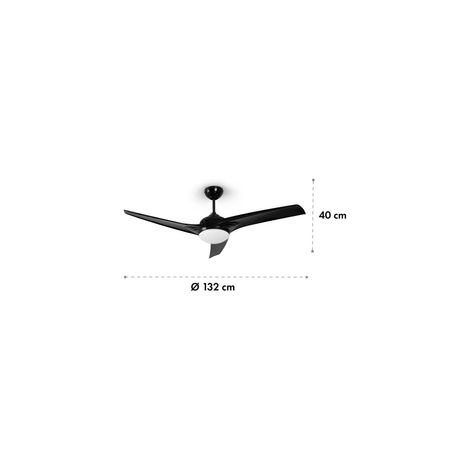 Ventilateur KLARSTEIN Figo - 2 en 1 - 55W - Noir – Image 7