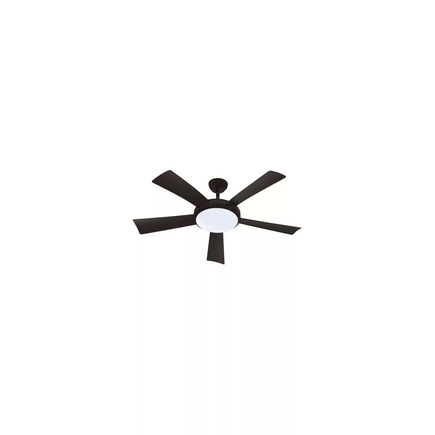 Ventilateur plafonnier WALLIS Noir Ventilateur de plafond Ø132