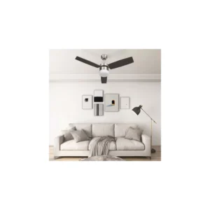 Ventilateur de plafond lampe et télécommande