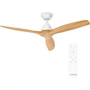 Ventilateur KLARSTEIN Santa Elena 132cm 35W Silencieux Bois
