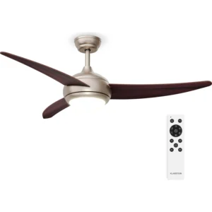 Ventilateur KLARSTEIN El Paso 132cm 35W Silencieux Bois