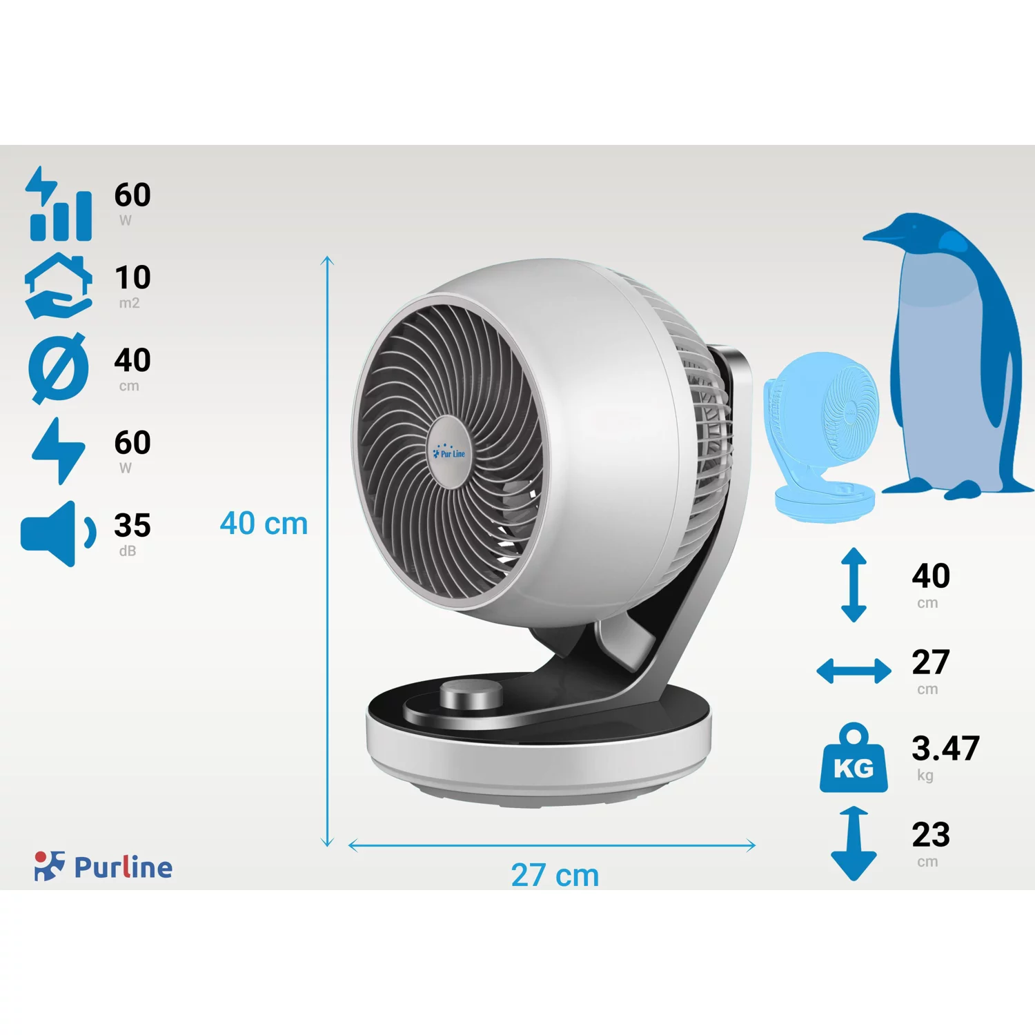 Ventilateur PURLINE VENTY TA 60 – Image 4