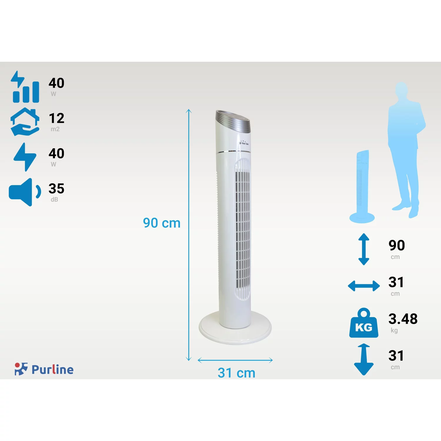 Ventilateur PURLINE VENTY TO 40 – Image 3