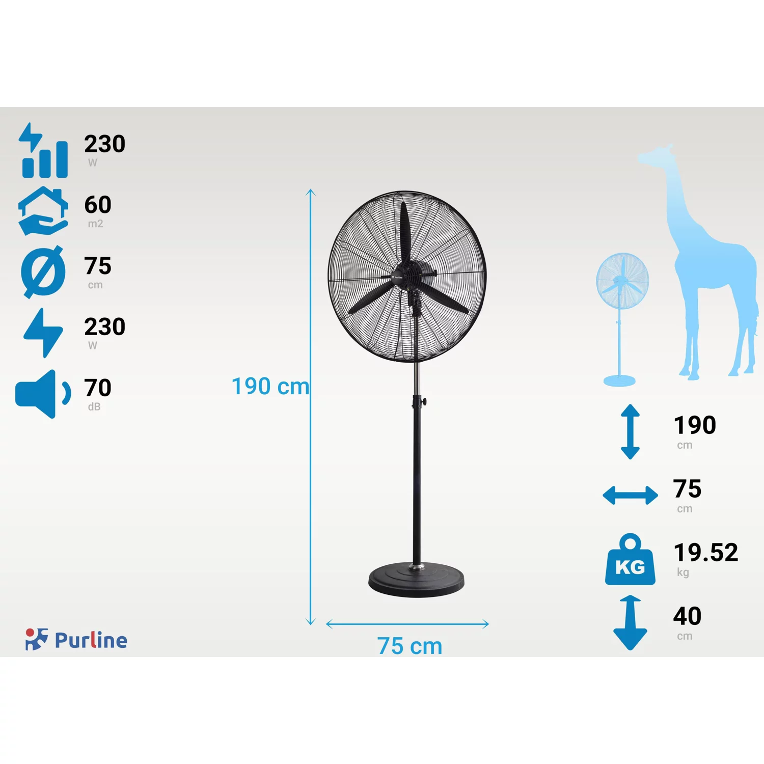 Ventilateur PURLINE VENTY METABLAST F – Image 3