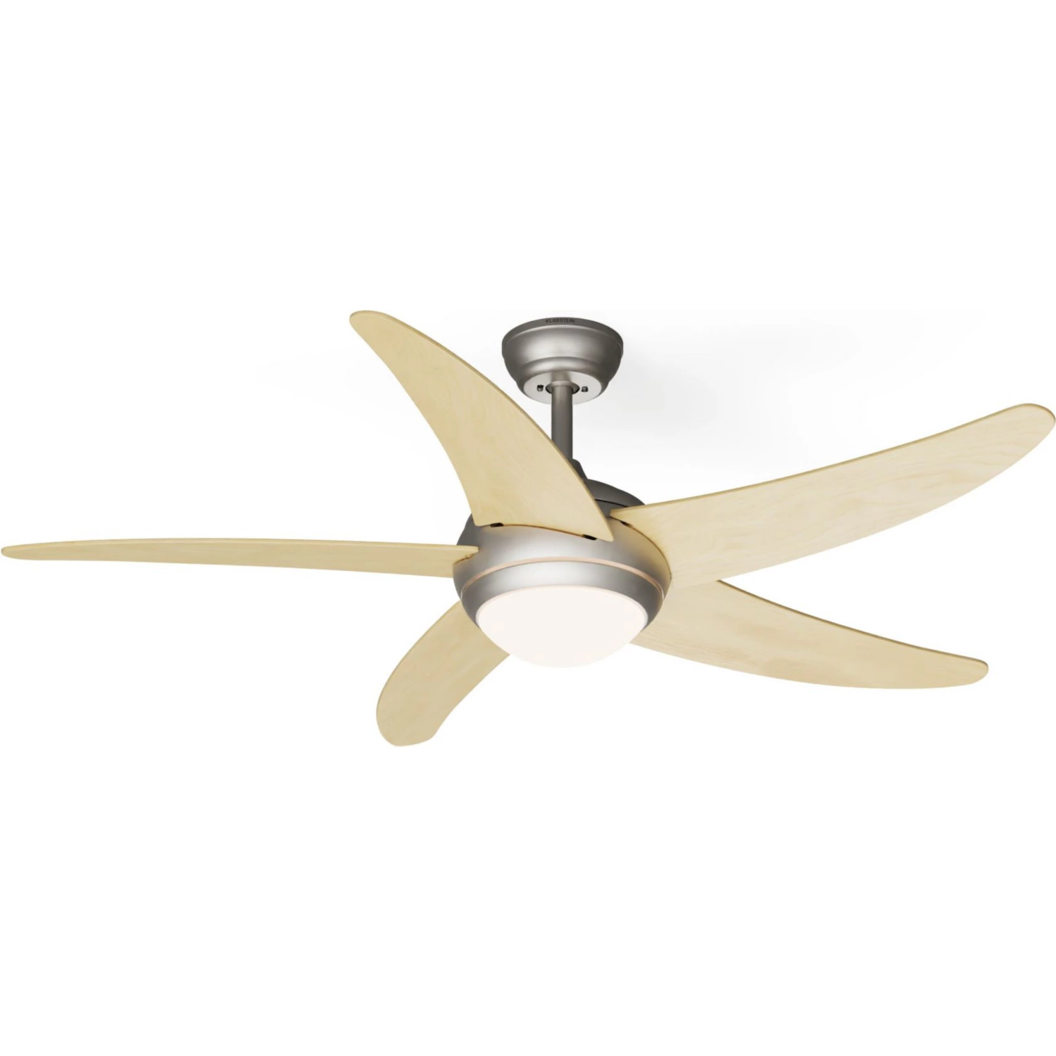 Ventilateur plafonnier Bolero 2en1 132cm 55W avec LED App Bois