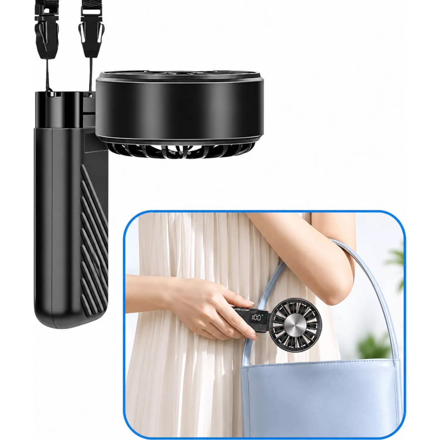 Ventilateur Portable Rechargeable 3en1 – Image 7