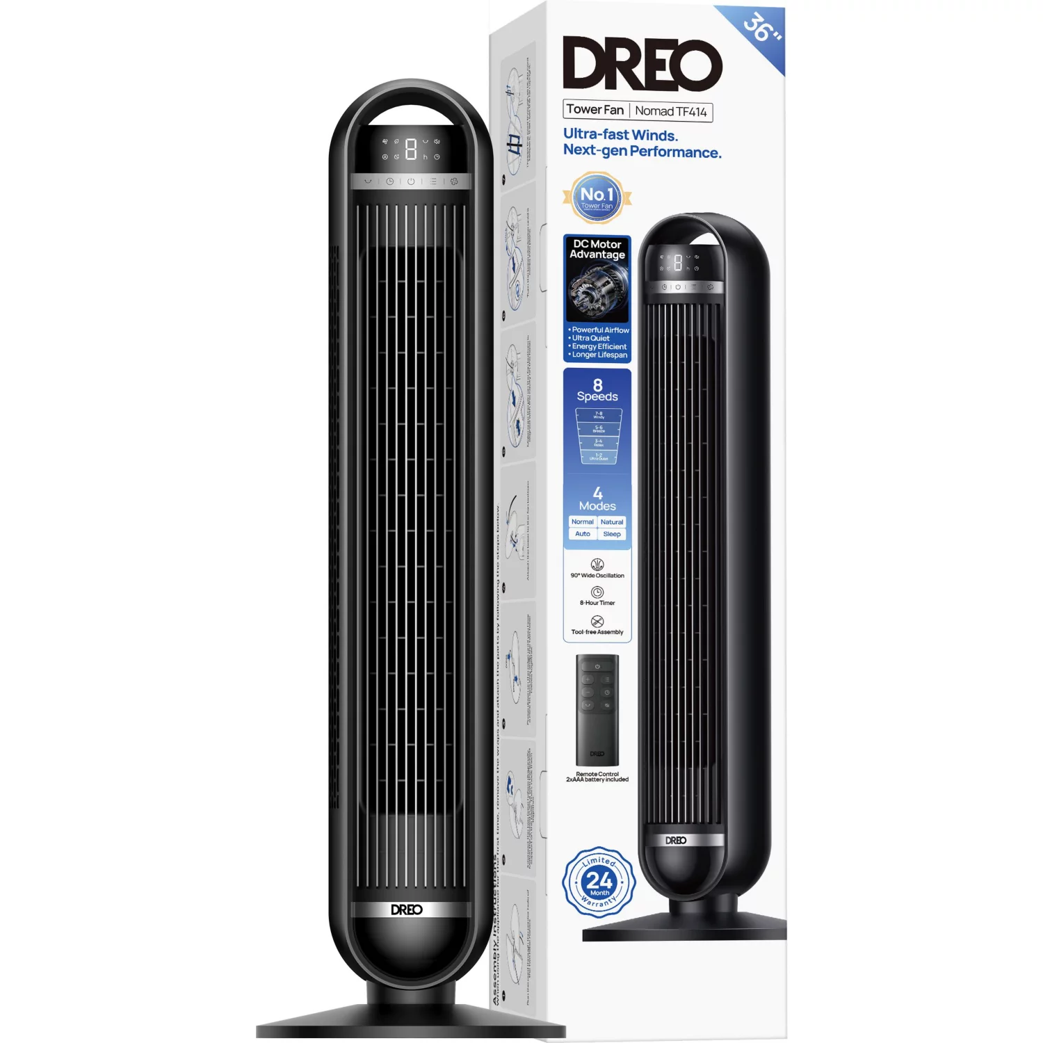 Ventilateur DREO NOMAD TF414 – Image 5